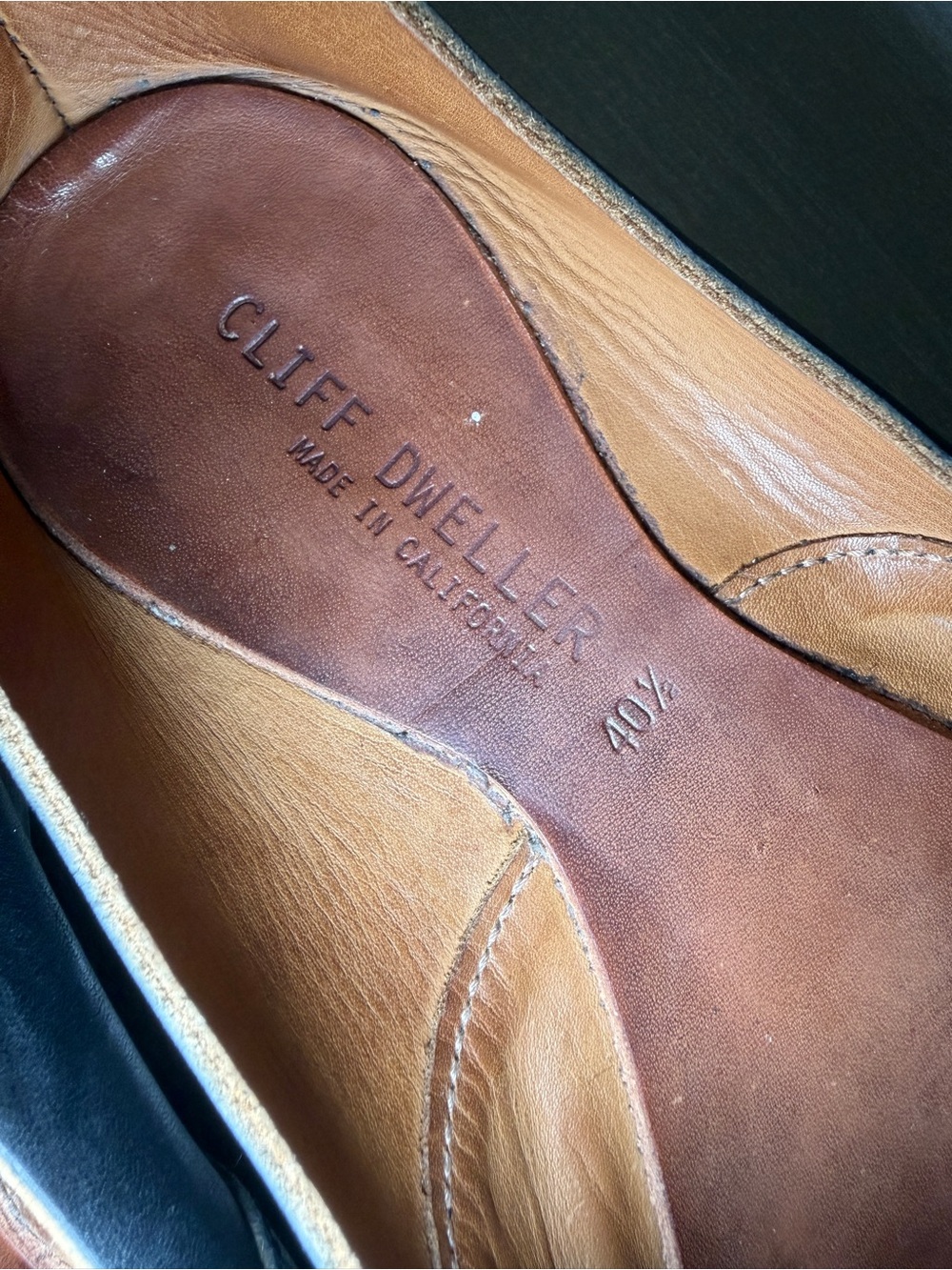 Cydwoq Cliff Dweller Women's Italian Leather Loafers Size 10.5 Made in CA - Picture 11 of 11